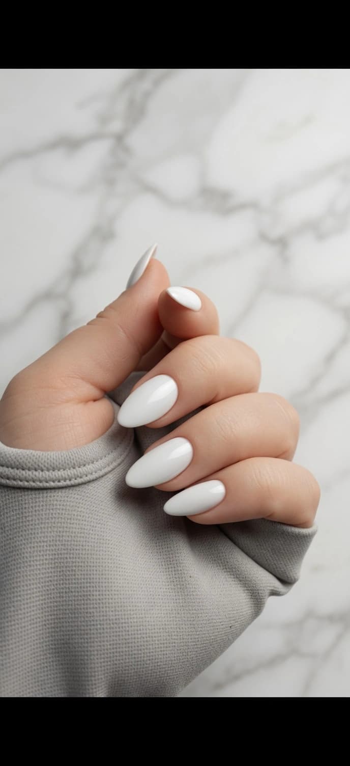 Pose américaine signature Onymea — amande blanche